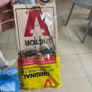 מלכודת קפיץ ויקטור עץ 4 יח'